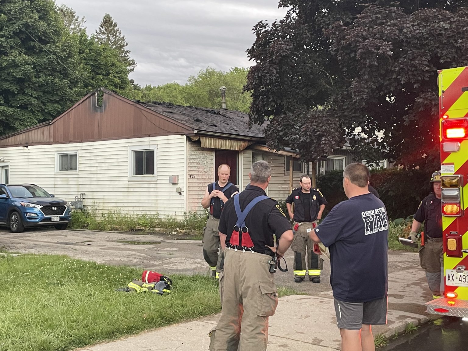 No One Hurt In Duplex Fire In Owen Sound | Bayshore Broadcasting News ...